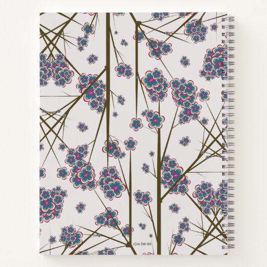 Peculiar Branches Spiral Notitieboek (4 maten) (Achterkant)