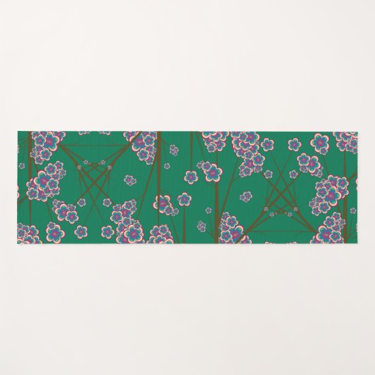 Peculiar Branches Yoga Mat (Voorkant (horizontaal))