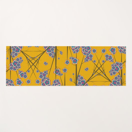Peculiar Branches Yoga Mat (Voorkant (horizontaal))