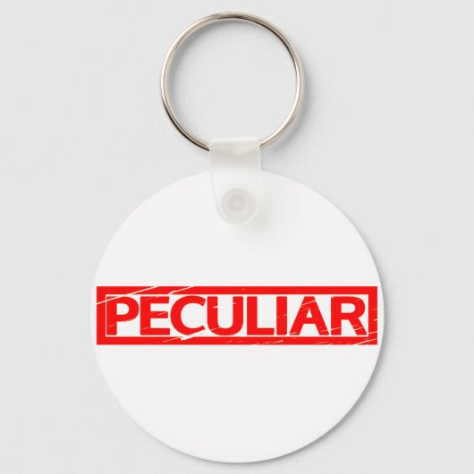 Peculiar Stamp Sleutelhanger (Voorkant)