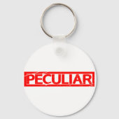 Peculiar Stamp Sleutelhanger (Achterkant)