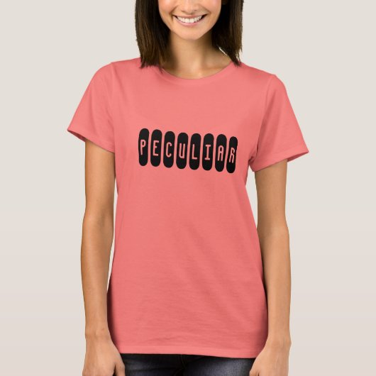 Peculiar T-shirt (Voorkant)