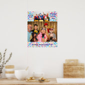 Peculieren mensen genieten van het leven! Vakantie Poster (Keuken)