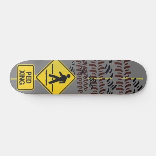 Ped Crossing Skateboard Deck (Horizontaal)