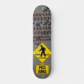 Ped Crossing Skateboard Deck (Voorkant)