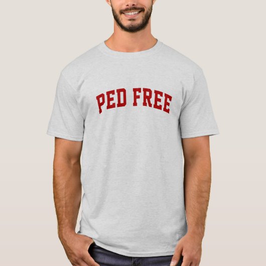 PED Free T-shirt (Voorkant)
