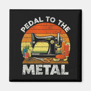 Pedaal naar de metalen - naaimachine quilter magneet