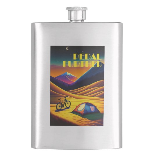 Pedaal Verdere Bikepacking Bergen Flacon (Voorkant)