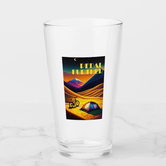 Pedaal Verdere Bikepacking Bergen Glas (Voorkant)