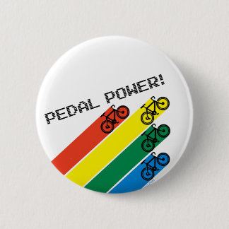 Pedaalkracht! Ronde Button 5,7 Cm