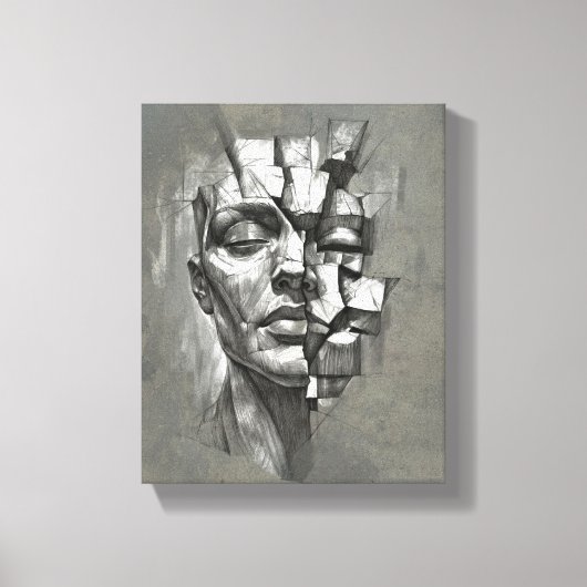 Pedaços Canvas Afdruk (Voorkant)