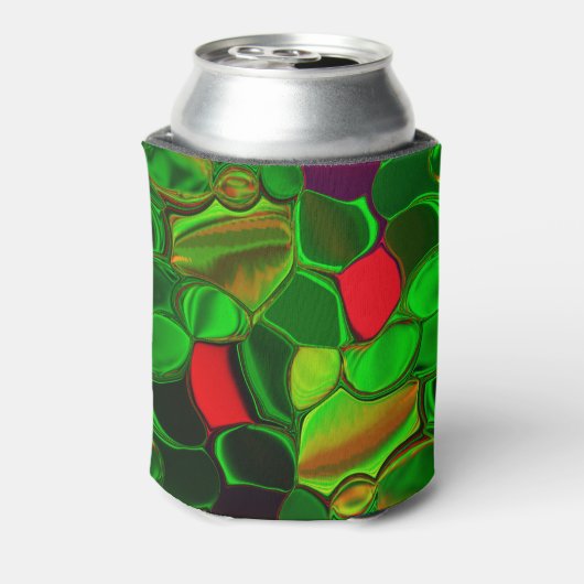 Pedaços de cores, círculos e formas arredondados. blikjeskoeler (Blikje Achterkant)