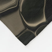 Pedaços marons, círculos e formas arredondadas. fleece deken (Hoek)