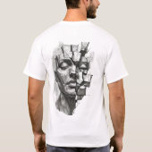 Pedaços Modelo II T-shirt (Achterkant)