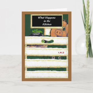 PedagogyGreetings: Het blozen (Personaliseerbare) Kaart