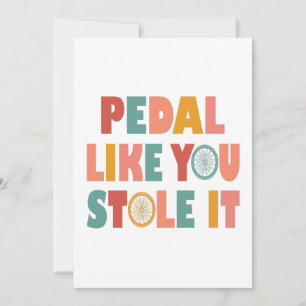 Pedal als jij houdt het tegen - Grappig fietsen