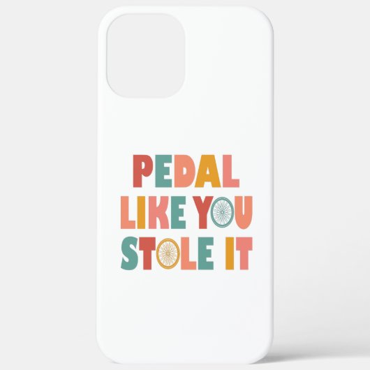 Pedal als jij houdt het tegen - Grappig fietsen Case-Mate iPhone Case (Achterkant)