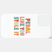 Pedal als jij houdt het tegen - Grappig fietsen Case-Mate iPhone Case (Achterkant (horizontaal))