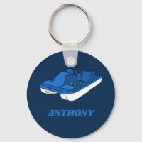 Pedal Boat Blue en White Personalized