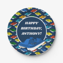 Pedal Boats Birthday Party - Gepersonaliseerd