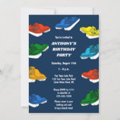 Pedal Boats Bright Colors Custom Birthday Party Kaart (Voorkant)