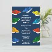 Pedal Boats Bright Colors Custom Birthday Party Kaart (Staand voorkant)