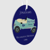 Pedal Car Service 5 Naam Naam Datum Locatie Geen g Ornament (voorkant)