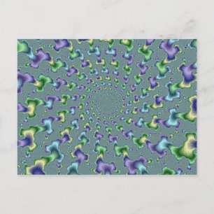 Pedal Columns - Fractal Briefkaart