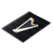 Pedal Harp Music Notitieboek (Linkerzijde)