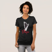Pedal Harp Player T-shirt (Voorkant volledig)