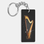 Pedal Harp Sleutelhanger (Voorkant Links)