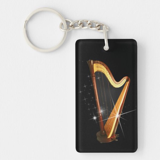 Pedal Harp Sleutelhanger (Voorkant)