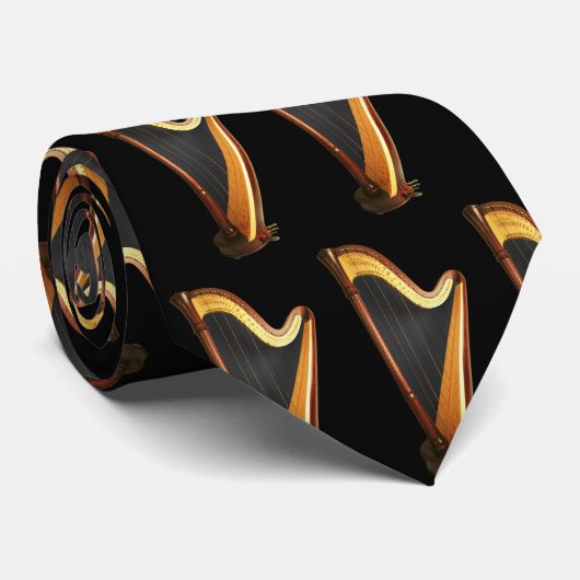 Pedal Harp Stropdas #1 (Opgerold)