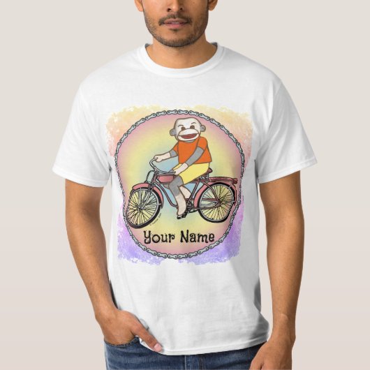 Pedal Monkey fiets T-shirt (Voorkant)