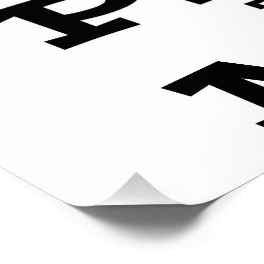 Pedal naar het Poster Metal (Hoek)