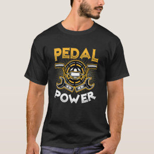 Pedal Power Anti-Ebike Bicycle T-shirt