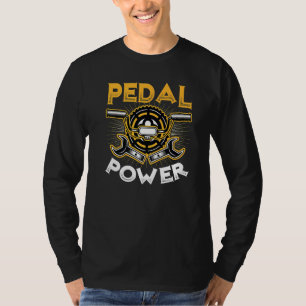 Pedal Power Anti-Ebike Bicycle T-shirt