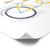 Pedal powered Leeds Poster (Hoek)