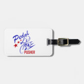 Pedal Pusher Bagagelabel (Voorkant horizontaal)