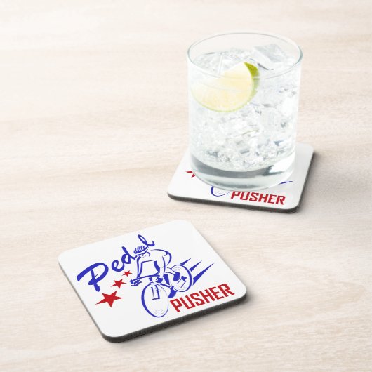 Pedal Pusher Bier Onderzetter (Rechterzijde)