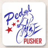 Pedal Pusher Bier Onderzetter (Voorkant)