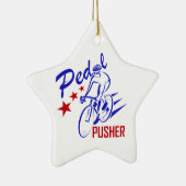 Pedal Pusher Keramisch Ornament (Rechts)
