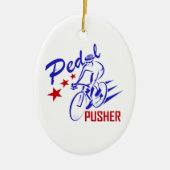 Pedal Pusher Keramisch Ornament (Voorkant)