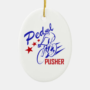 Pedal Pusher Keramisch Ornament