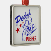 Pedal Pusher Metalen Ornament (Rechts)
