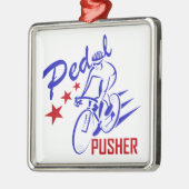 Pedal Pusher Metalen Ornament (Links)