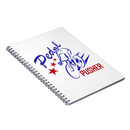 Pedal Pusher Notitieboek (Rechterzijde)