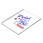 Pedal Pusher Notitieboek (Linkerzijde)