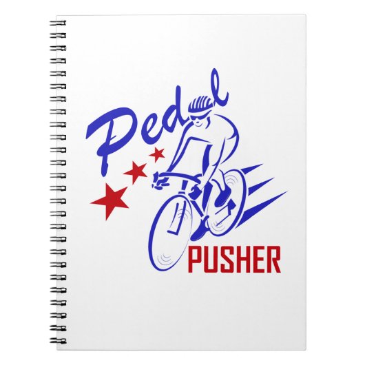 Pedal Pusher Notitieboek (Voorkant)