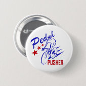 Pedal Pusher Ronde Button 5,7 Cm (Voorkant /achterkant)